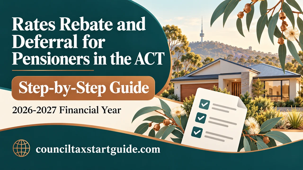 ACT Pensioner Rates Rebate & Deferral — Every Concession, Step by Step
