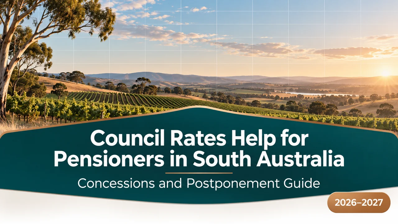 SA Pensioner Council Rates Help — Concessions and Postponement Guide