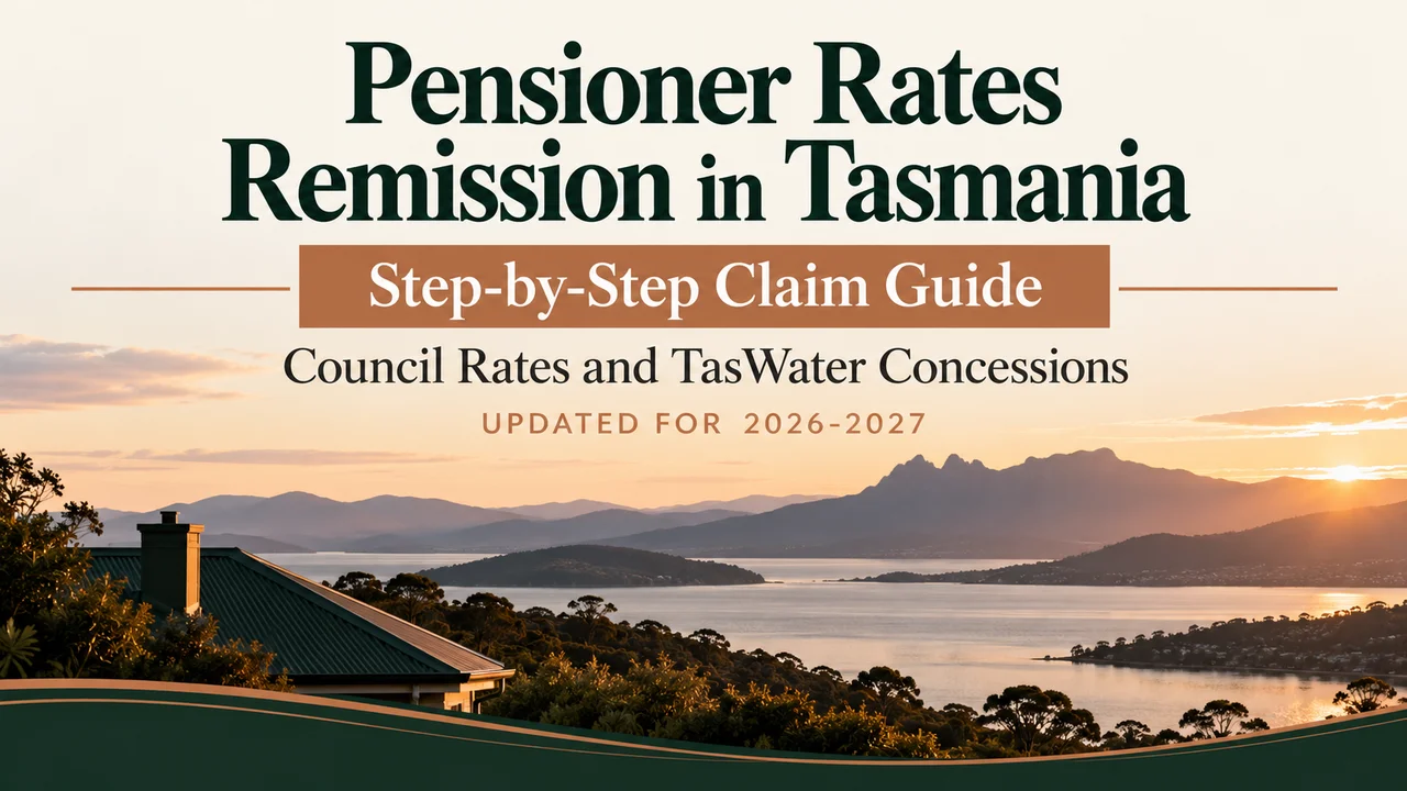 Tasmania Pensioner Rates Remission — Claim Guide