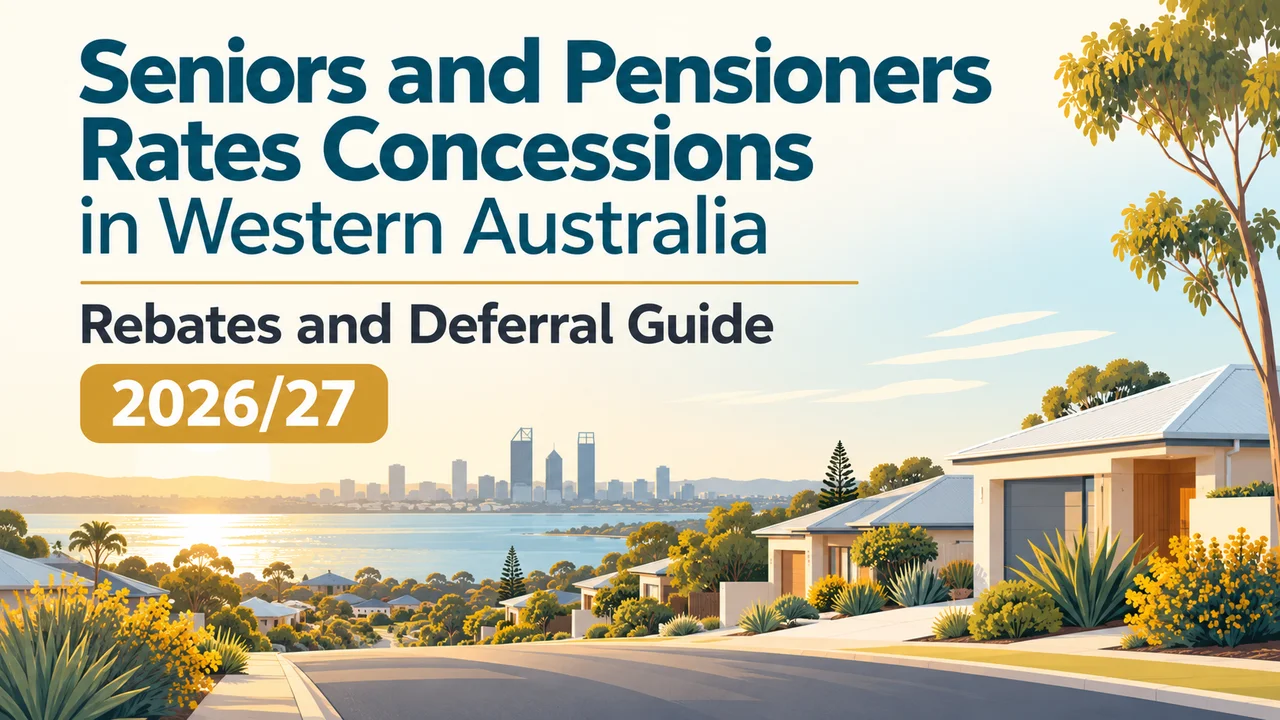 WA Pensioner Rates Concessions — Rebates and Deferral Guide
