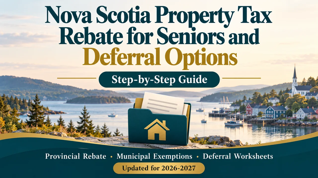 Nova Scotia Seniors Property Tax Rebate — Claim Every Dollar You're Owed