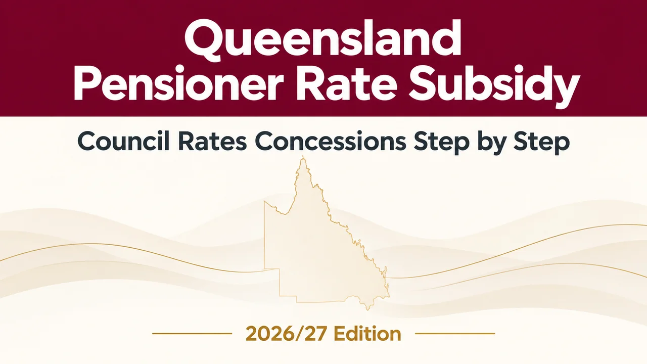 Title Order Guide How to Apply for the Pensioner Rate Subsidy in Queensland | Council Tax ...