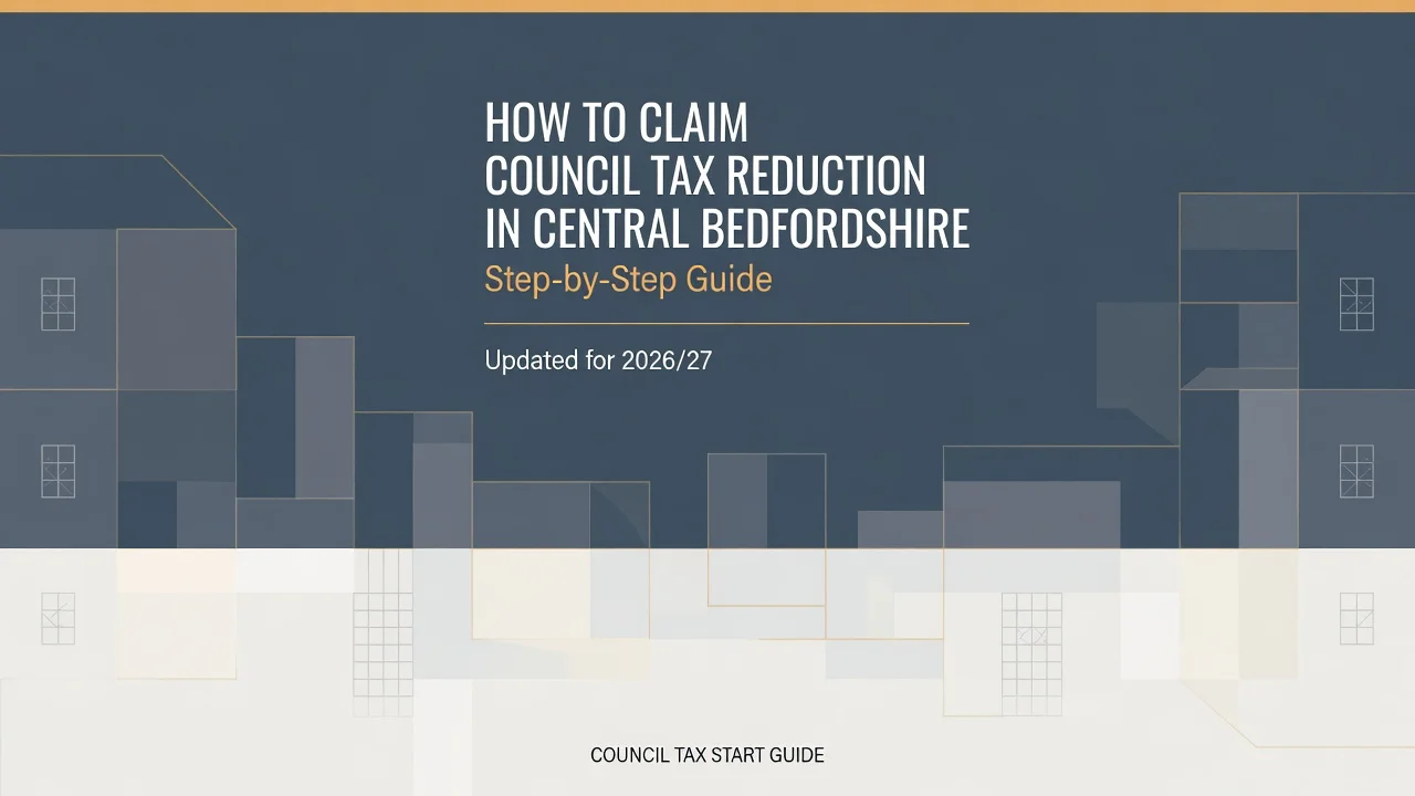 Central Bedfordshire Council Tax Reduction — Claim Your Full Discount