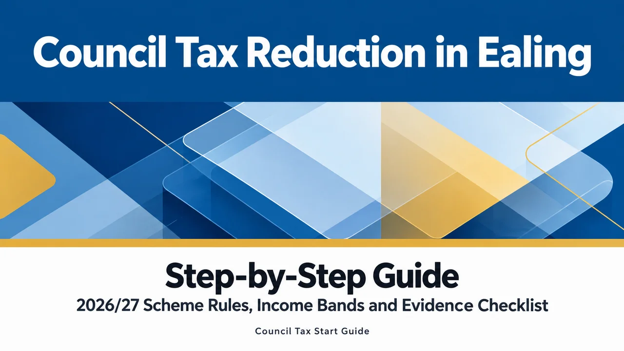 Ealing Council Tax Reduction — Claim the Right Amount
