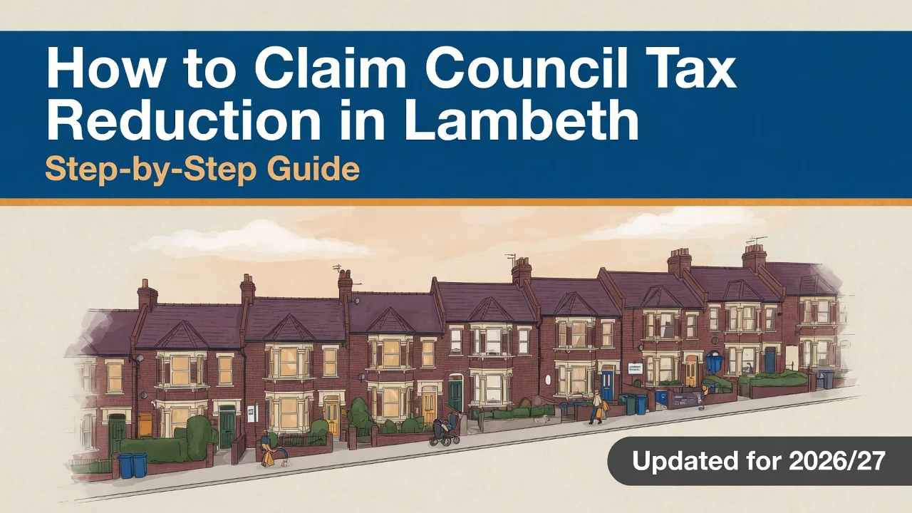 Lambeth Council Tax Reduction — Claim Your Full Discount