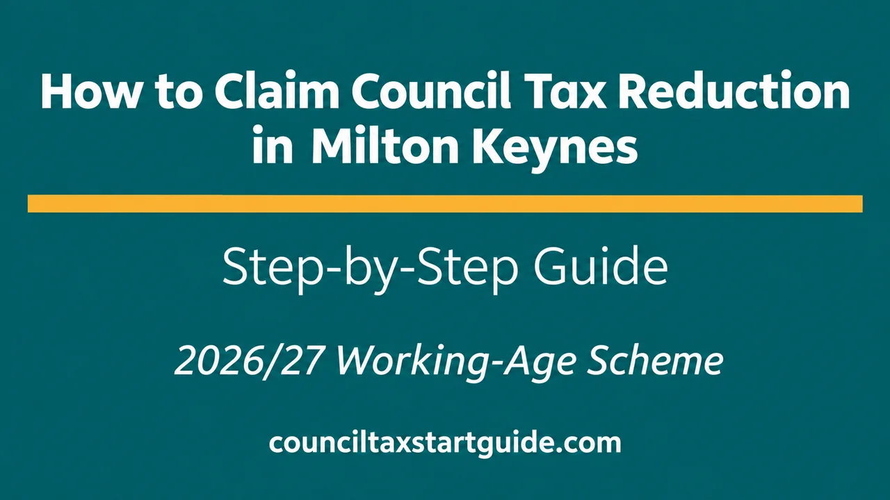 Milton Keynes Council Tax Reduction — Claim What You're Entitled To
