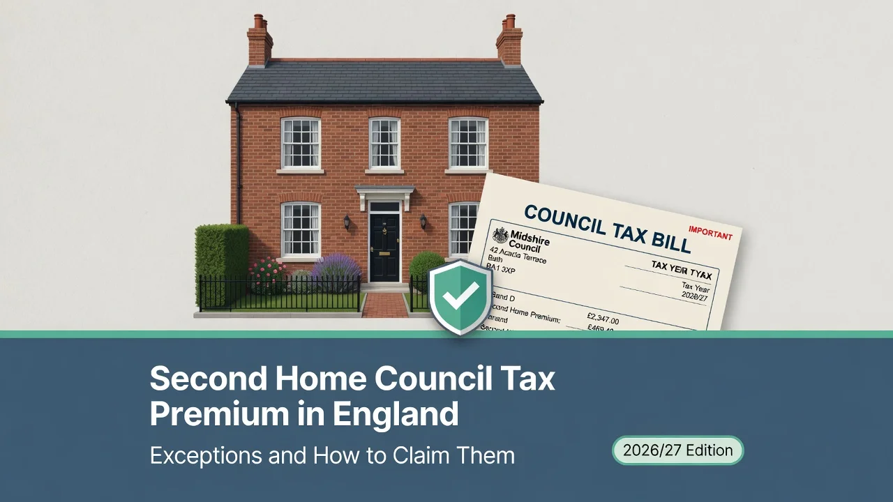 England Second Home Premium — Claim Every Exception You're Owed