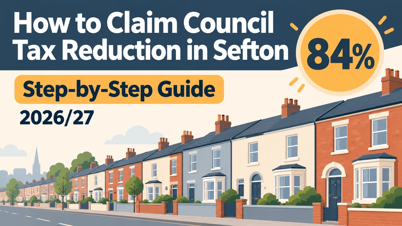 Sefton Council Tax Reduction — Navigate the 16% Minimum Rule