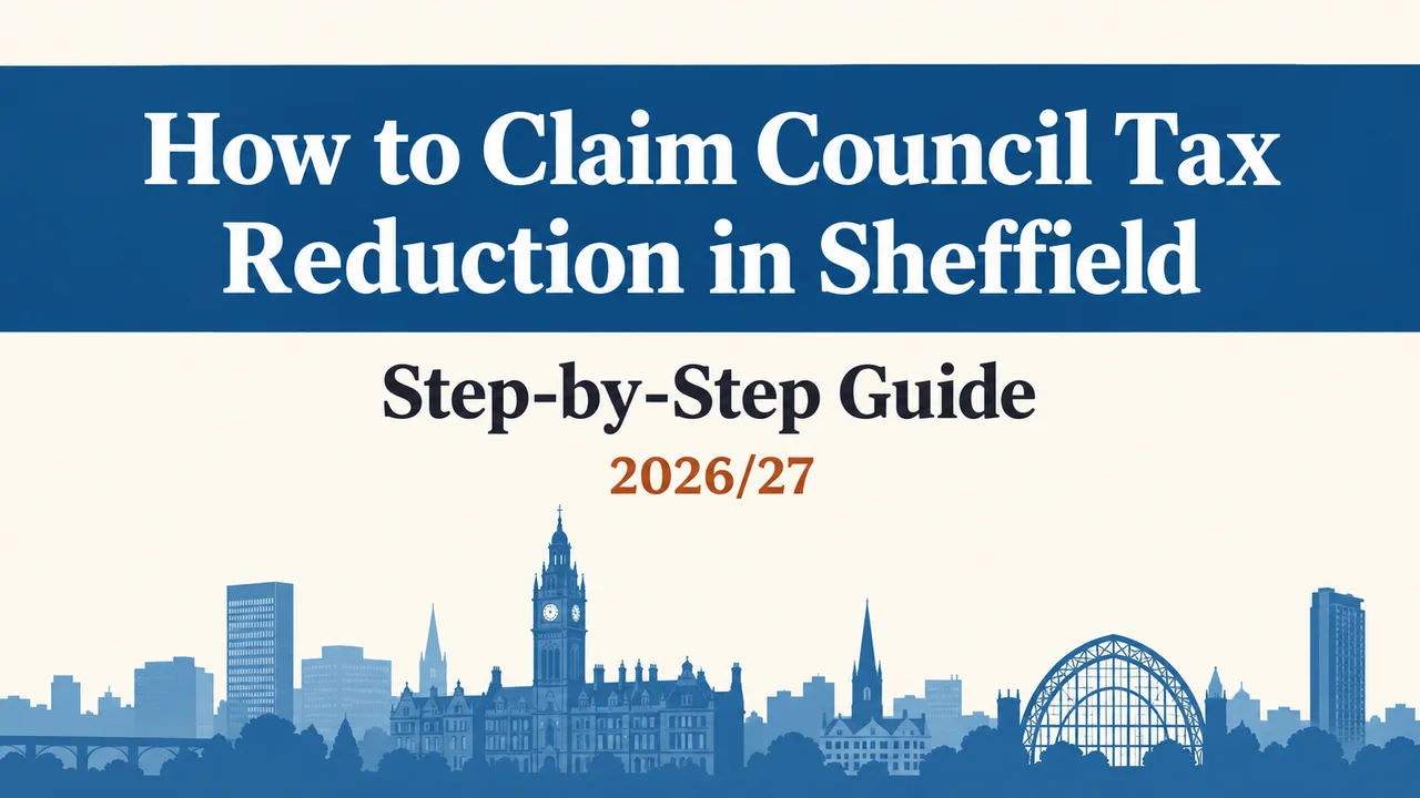 Sheffield Council Tax Reduction — Claim the Full 77% Support