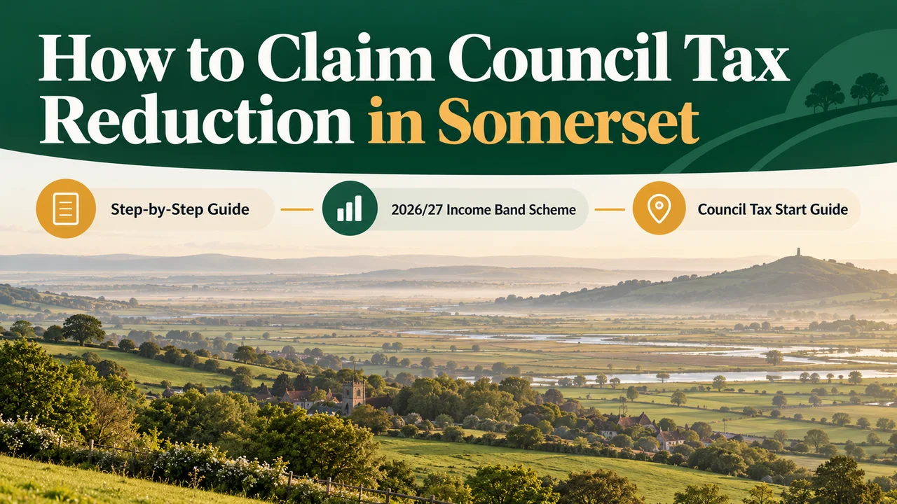 Somerset Council Tax Reduction — Navigate the Income Band Scheme