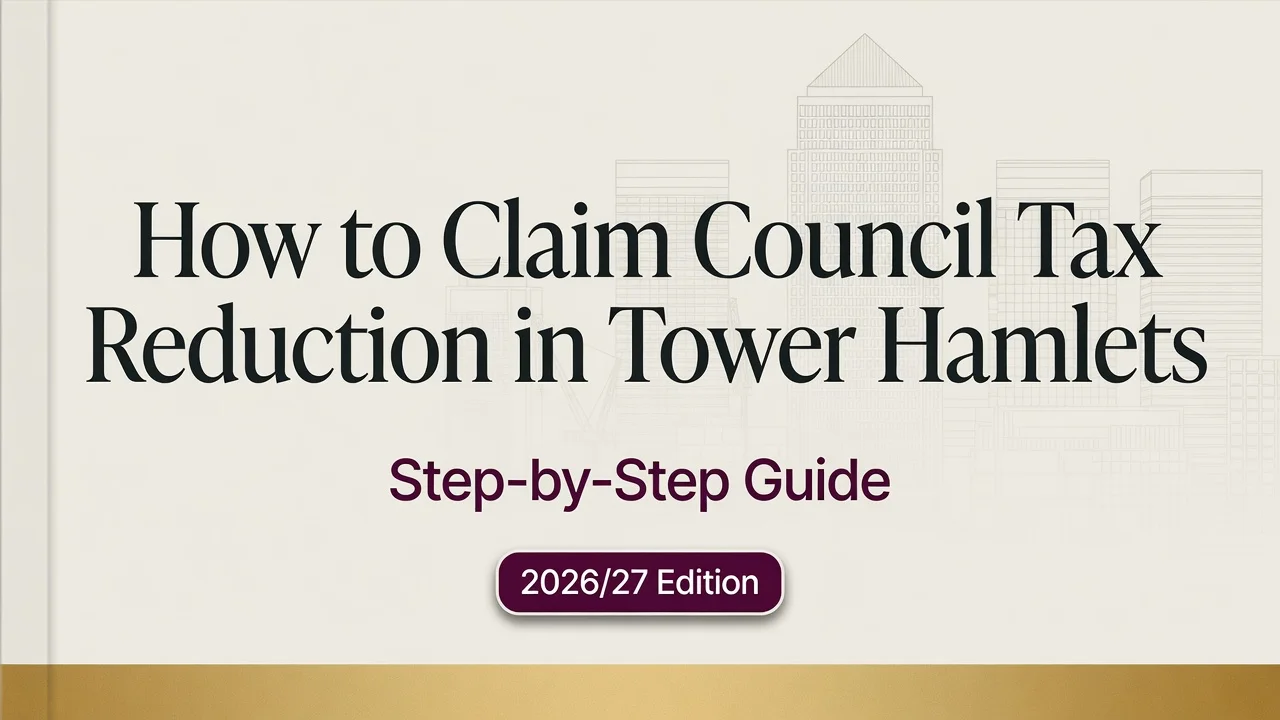 Tower Hamlets Council Tax Reduction — Claim Up to 100% Off