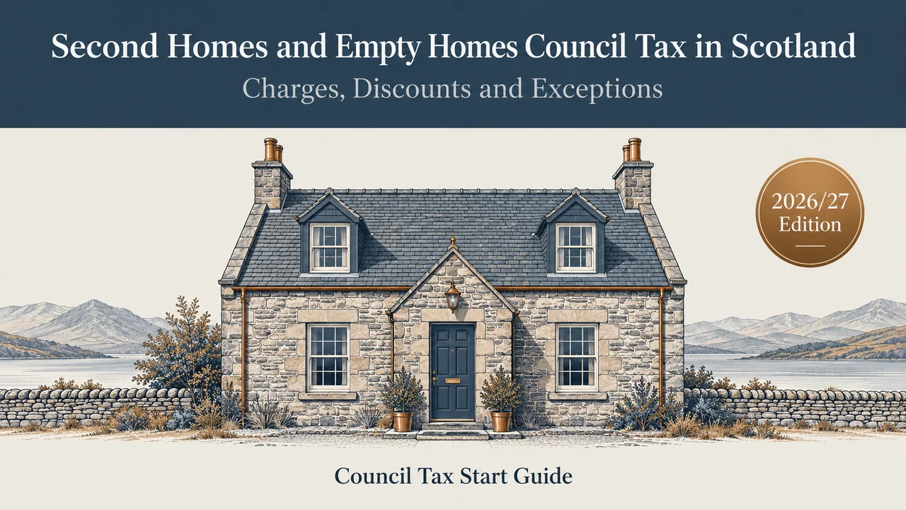 Scotland Second & Empty Home Council Tax — Premiums, Exceptions and Appeals